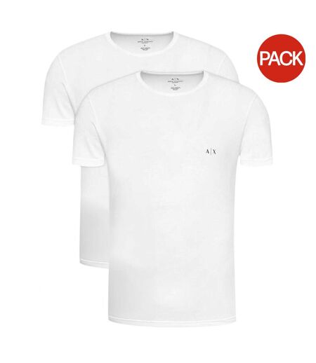 T-shirts Motif/style Logo Homme Blanc Armani Exchange