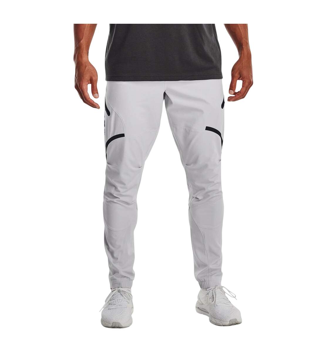 Mens Unstoppable Slim Combat Trousers Grey Under Armour-4