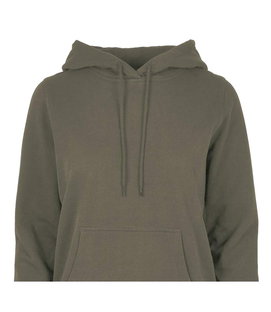 Sweat À Capuche Femme Olive Build Your Brand-2