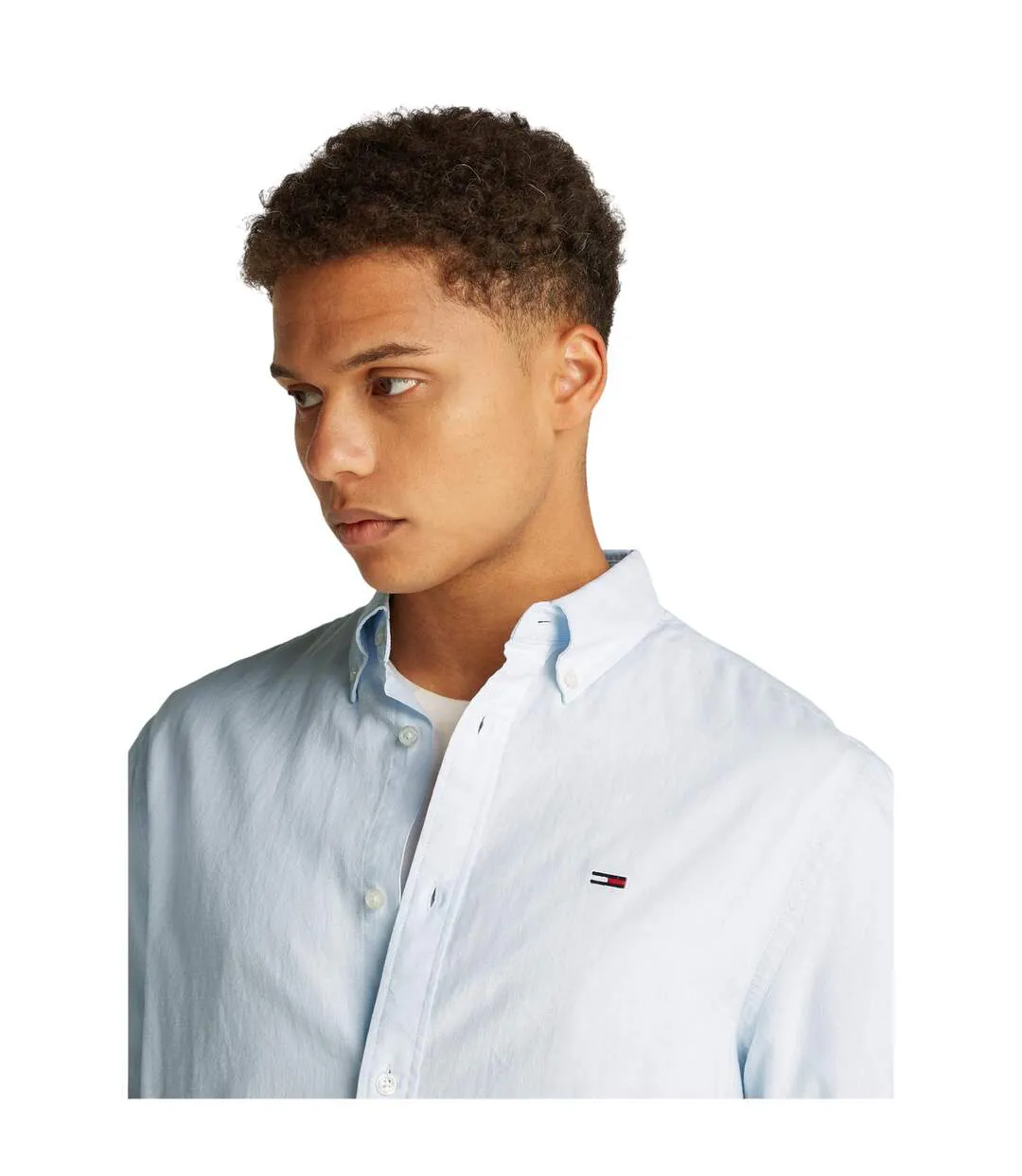 Chemise Homme Bleu Pâle Tommy Jeans-4