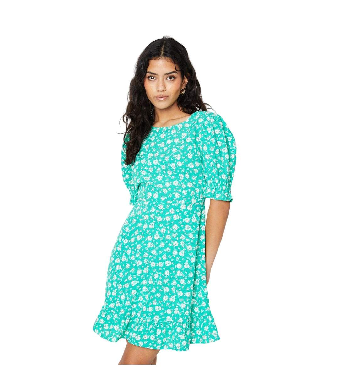 Mini robe femme vert Dorothy Perkins-3