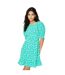 Mini robe femme vert Dorothy Perkins-3