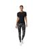 Womens/ladies Polyamide T-shirt Black USA Pro-4