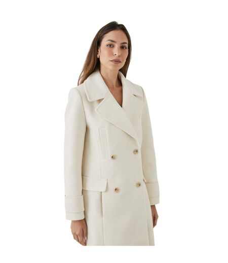 Manteau Femme Blanc Cassé Principles