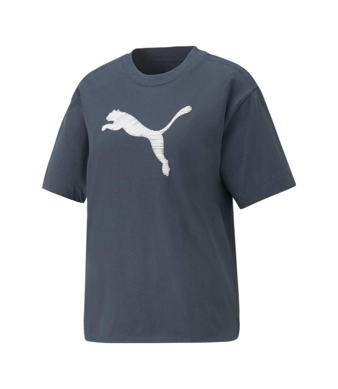 T-shirt Marine Femme Puma 731 - S-1