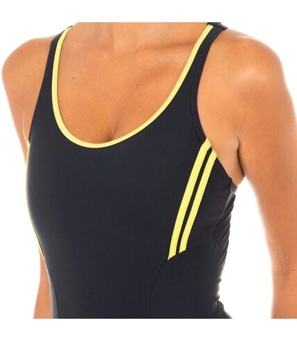 Swimsuit with straps on the back and cap included 46101 women