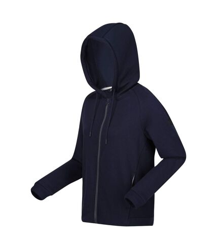 Womens/ladies flamino full zip fleece jacket navy Regatta