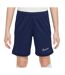 Childrens/kids Academy 25 Dri-fit Shorts Navy Blue Nike-2