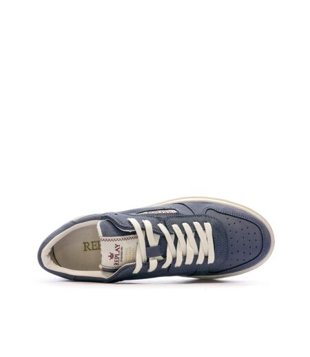 Baskets Bleu Homme Replay Reload Washed