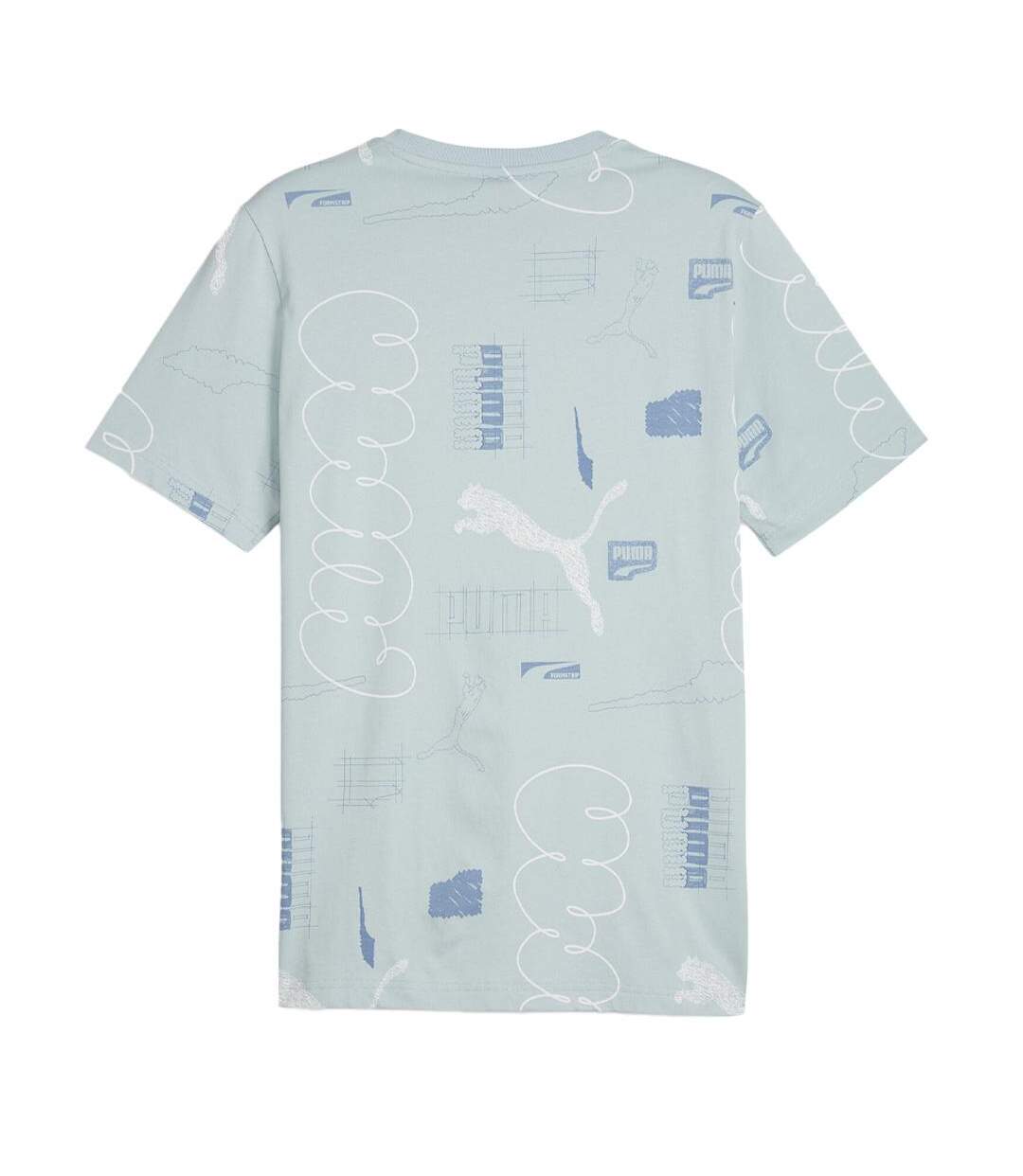 T-Shirt bleu homme puma classics - l-2