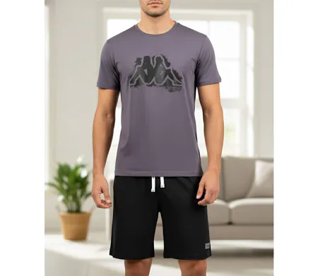 Kappa Pyjama Court Homme Coton