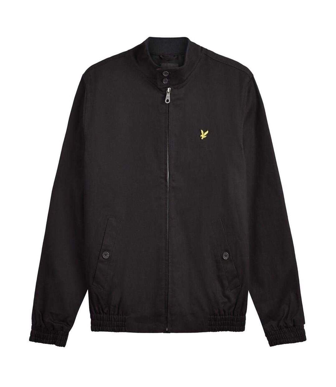 Blouson Harrington Motif/style Logo Homme Noir Lyle & Scott-2
