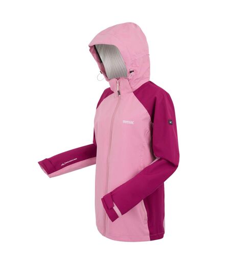 Veste Imperméable Bosfield Femme Lilas Bordeaux Vanille Clair Regatta