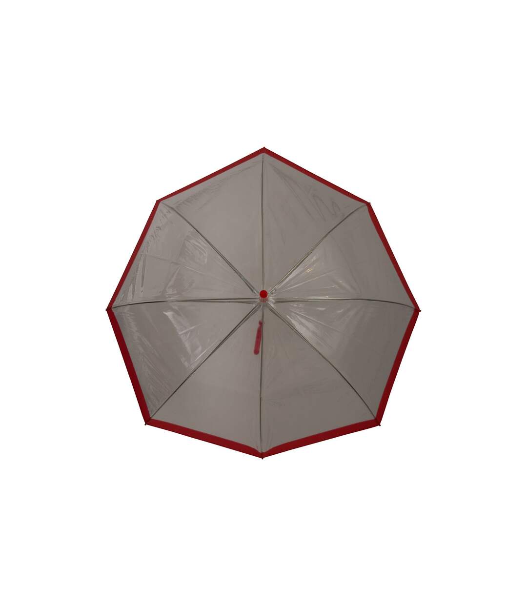 Parapluie droit taille unique transparent / rouge Mountain Warehouse-4