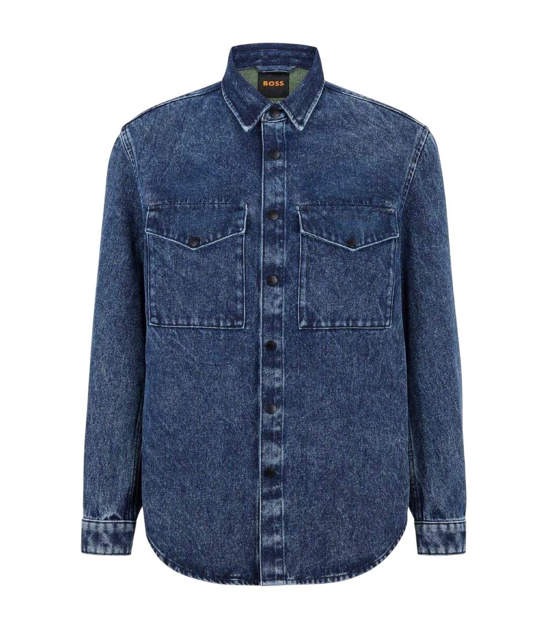 Veste En Jean Homme Bleu Marine Boss-1