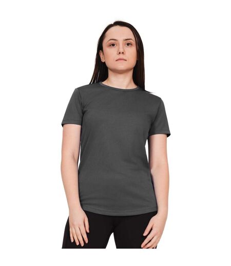 T-shirt original tech femme charbon Casual Classics