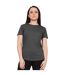 T-shirt original tech femme charbon Casual Classics-1