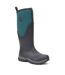 Muck Boots Womens/Ladies Arctic Sport Tall Pill On Wellie Boots (Navy/Spruce) - UTFS4289