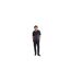 Mens Floral Short-sleeved Polo Shirt Navy Ted Baker-1