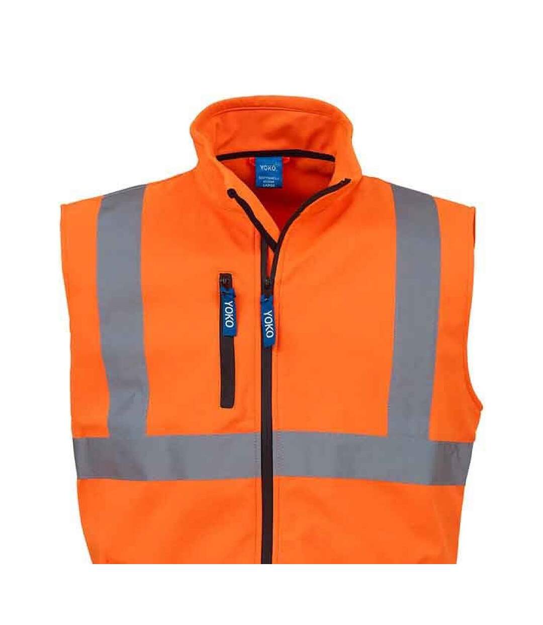 Veste Sans Manches Adulte Orange Yoko-2