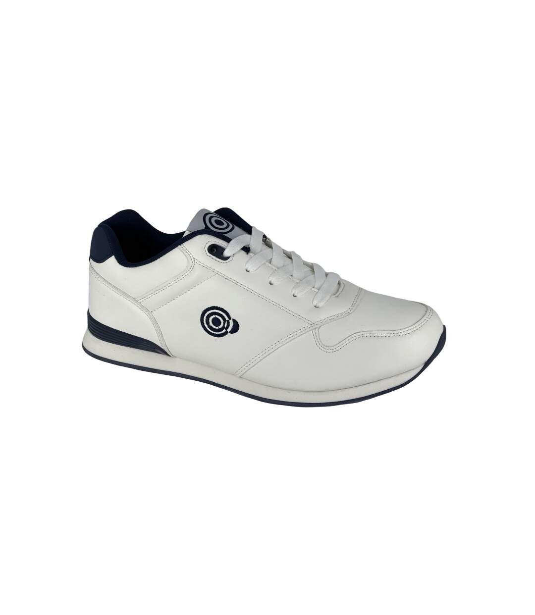 Unisex adult anchor trainers white/navy Dek-1