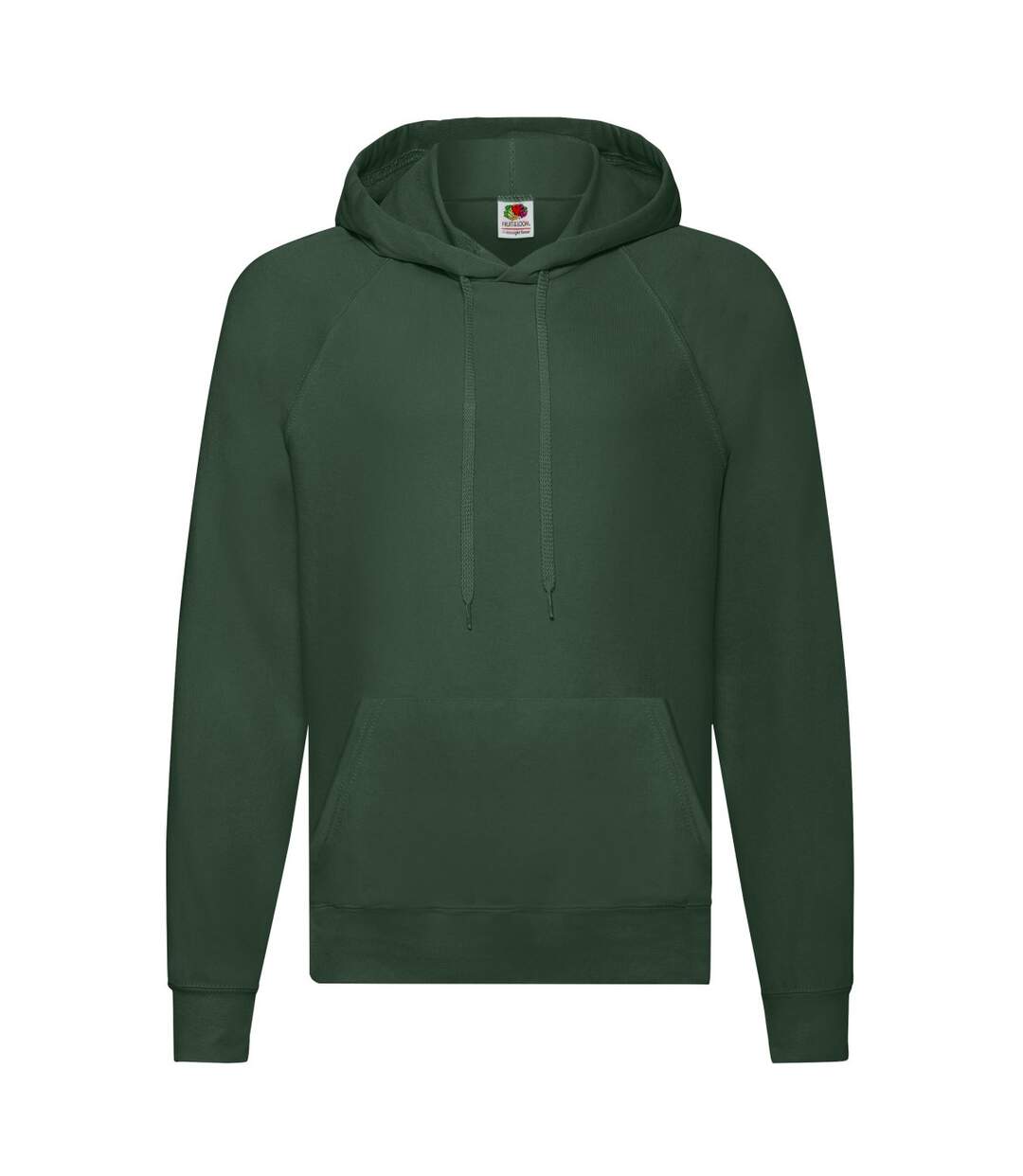 Sweat À Capuche Homme Vert Bouteille Fruit Of The Loom-1
