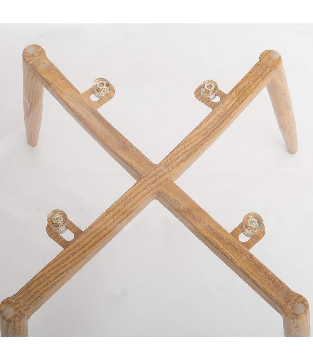 Lot de 4 Chaises Thao en polycarbonate - Transparent et Beige-3