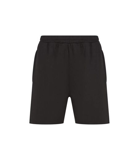 Finden & Hales Mens Knitted Pocket Shorts (Black) - UTRW8788