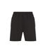 Finden & Hales Mens Knitted Pocket Shorts (Black)