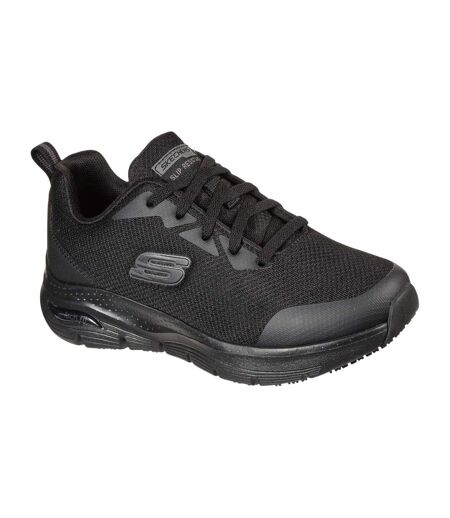 Mens Arch Fit Trainers Black Skechers