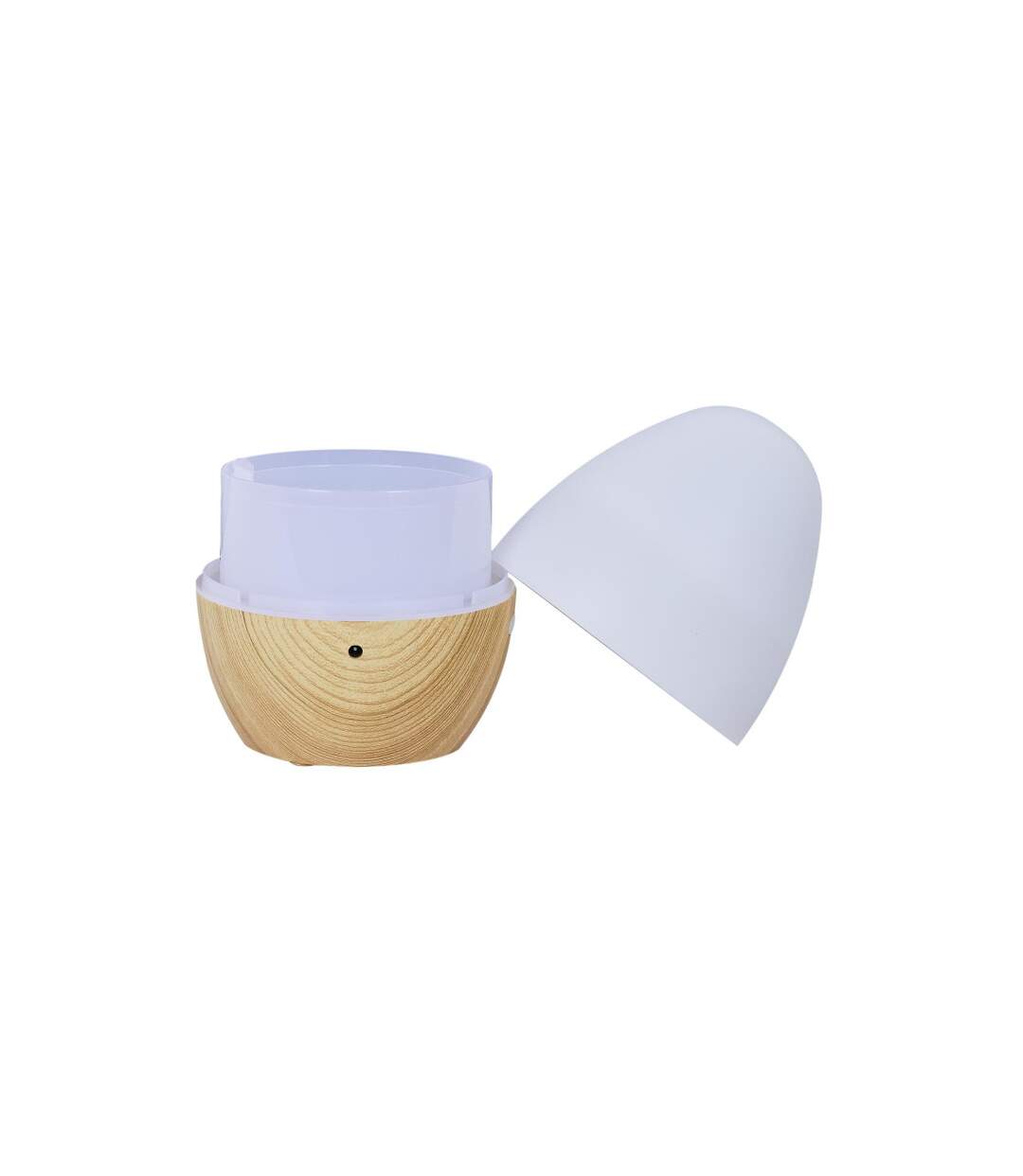 Diffuseur d'Huiles Essentielles Lumineux 18cm Blanc-3