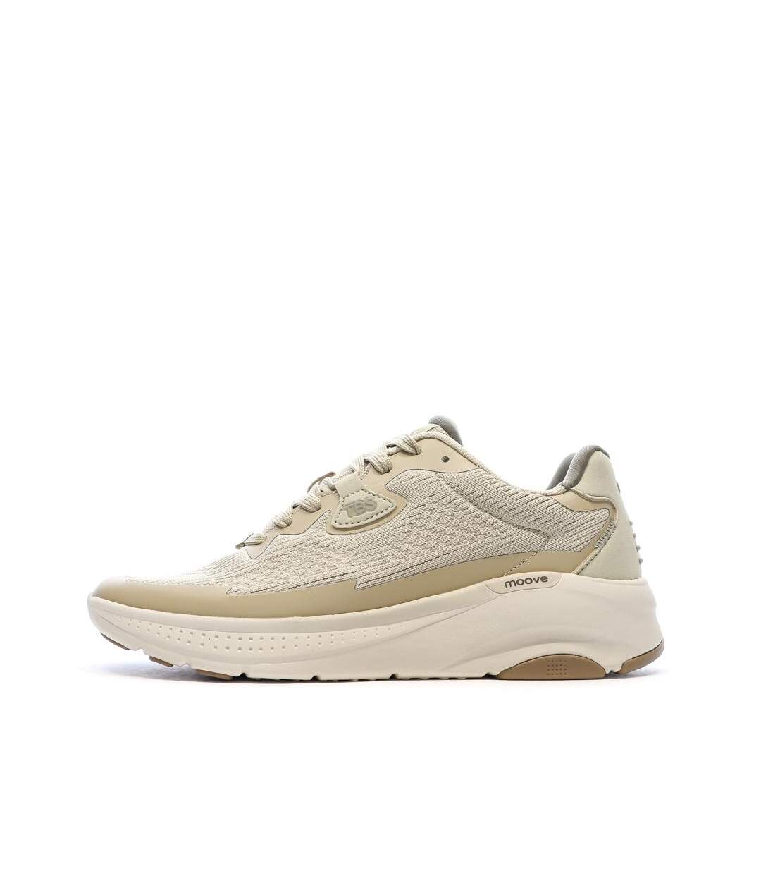 Baskets beige homme tbs easyflo-1