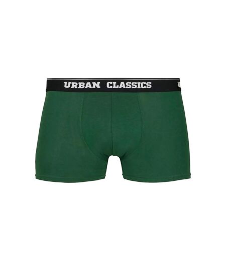 Boxers Motif/style Île Homme Vert Foncé Noir Urban Classics