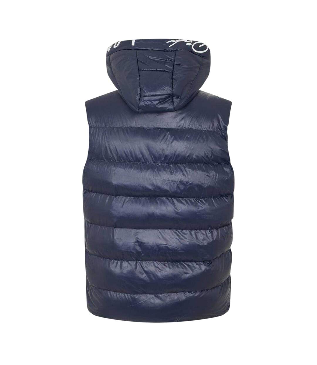 Mens Karnos Gilet Dark Navy Born Rich-2