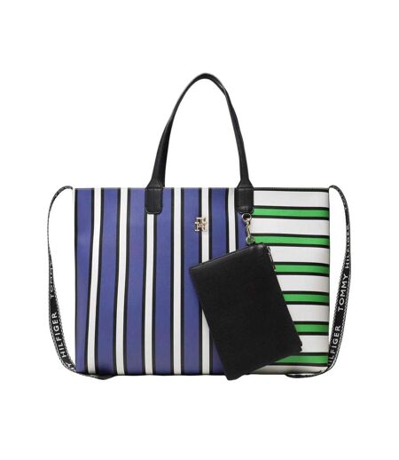 Sac À Main Motif/style Blocs De Couleurs Taille Unique Bleu Vert Tommy Hilfiger