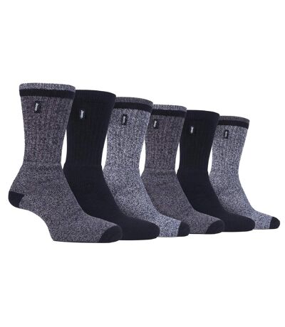 Mens 6 Pack Walking Boot Socks | Luxury Terrain Leisure Socks