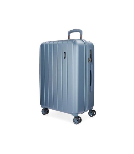 Movom - Valise extensible 75cm Wood - bleu silver - 8561