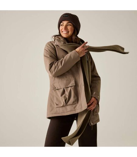 Veste Imperméable Melina Femme Marron Foncé Regatta