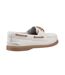 Womens/ladies Authentic Leather 2 Eyelet Boat Shoes White Sperry-2