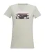 T-shirt Motif/style Paysage Fingal Femme Gris Aube Regatta-1
