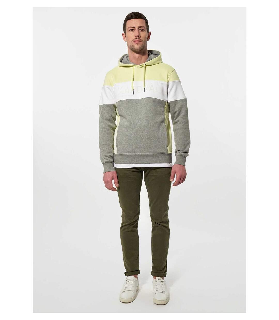 Sweat à capuche tricolore  -  Kaporal - Homme-2