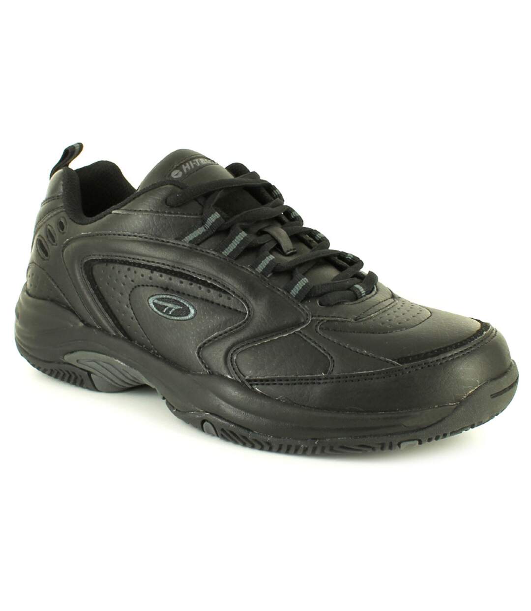 Hi-Tec Mens Blast Lite Lace Up Trainers (Black/Grey) - UTDF1159-4