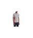 Mens Patch Cotton Logo Polo Shirt Grey Paul Smith-1