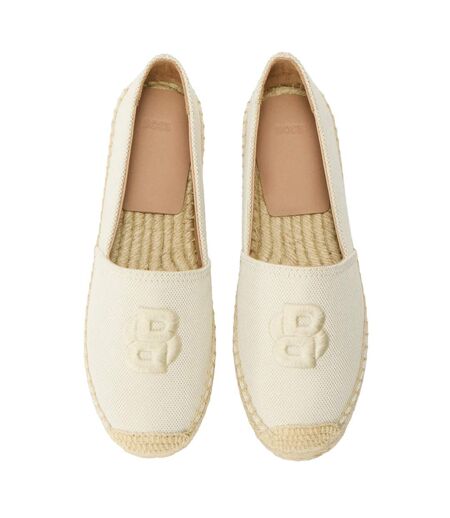 Espadrilles Femme Beige Clair Boss