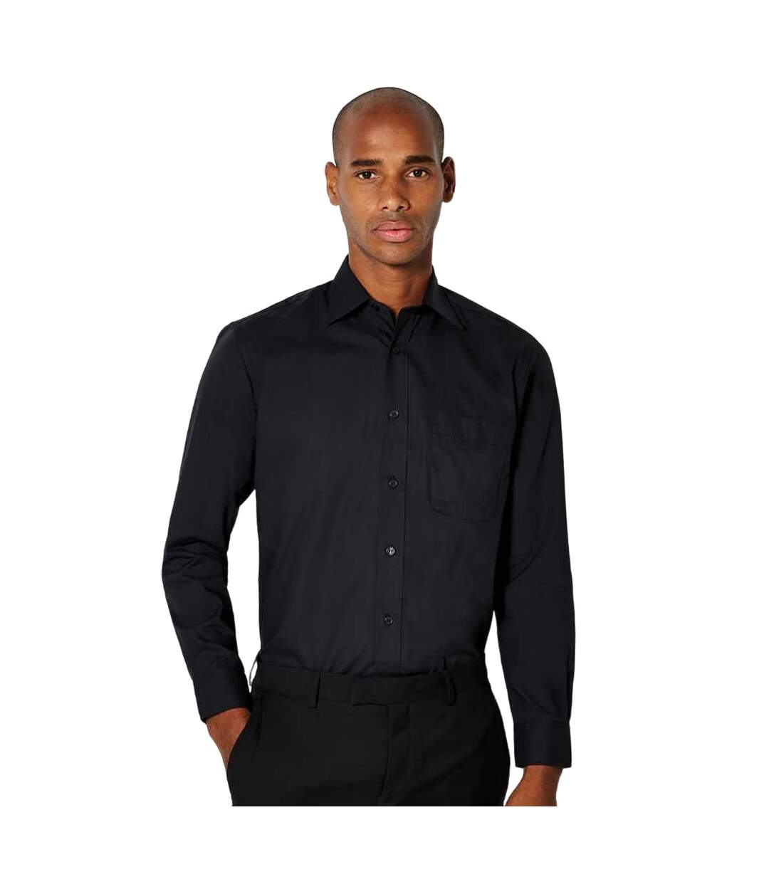 Chemise homme noir Kustom Kit Kustom Kit