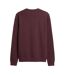 Mens Organic Cotton Crew Neck Sweatshirt Red Farah-2