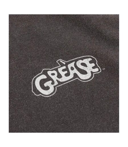 T-shirt Motif/style Imprimé Au Dos T-birds Adulte Charbon Grease