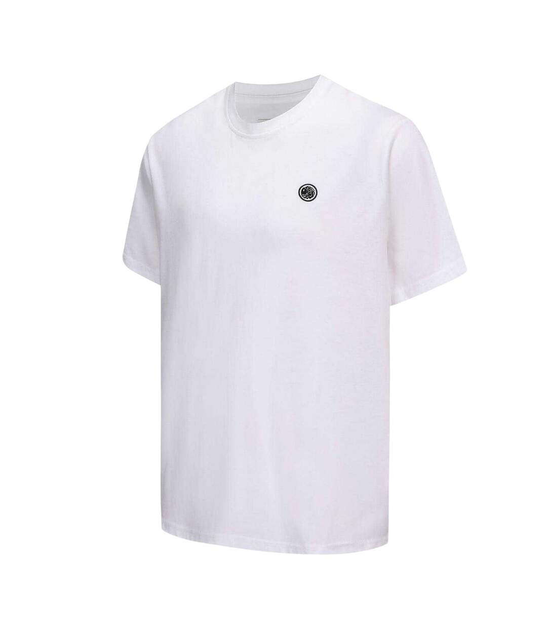 Mens Chest Logo Crew Neck T-shirt White Pretty Green-3