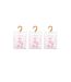 Lot de 3 Cintres Parfumés Accro 14cm Rose-1