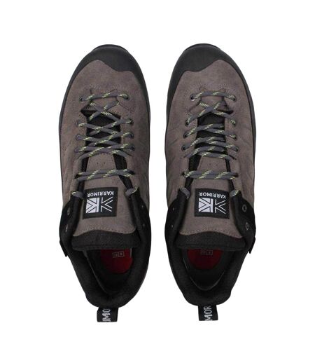 Chaussures De Marche Hot Route Homme Anthracite Citron Vert Karrimor